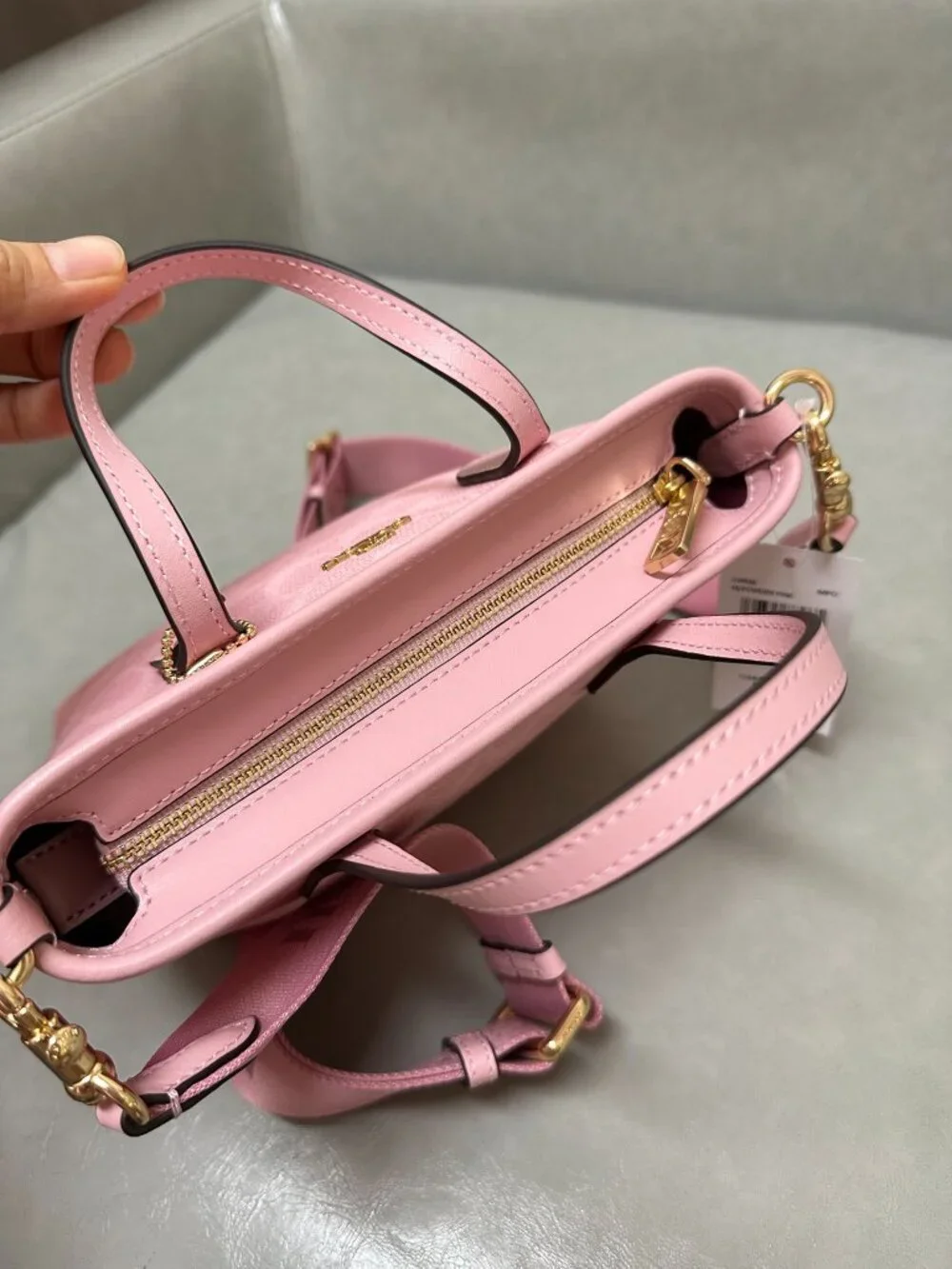Coach Mini City Pink Tote Bag